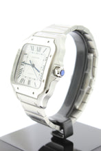 Load image into Gallery viewer, Carter Santos Large Automatic Swiss Silver Dial 39.8 x 47.5mm 4072 Stainless Steel - Arnik Jewellers