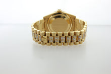 Load image into Gallery viewer, Rolex President Day Date Solid 18K Yellow Gold 118348 Jubilee Diamond Dial, Bezel & Lugs - Arnik Jewellers