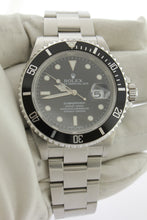 Load image into Gallery viewer, Rolex Submariner Date Stainless Steel Oyster 16610 40mm Black Dial - Arnik Jewellers