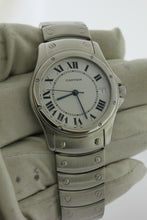 Load image into Gallery viewer, Carter Santos Ronde Automatic White Dial 33mm 1920 1 Stainless Steel - Arnik Jewellers