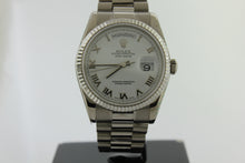 Load image into Gallery viewer, Rolex President Day Date Solid 18K White Gold 118239 White Dial - Arnik Jewellers