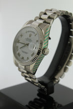 Load image into Gallery viewer, Rolex President Day Date Solid 18K White Gold 118239 White Dial - Arnik Jewellers