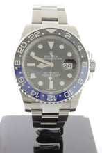 Load image into Gallery viewer, Rolex GMT Master II "The Batman" Black & Blue Ceramic Bezel 116710BLNR - Arnik Jewellers
