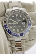 Load image into Gallery viewer, Rolex GMT Master II "The Batman" Black & Blue Ceramic Bezel 116710BLNR - Arnik Jewellers