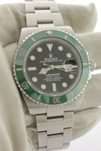 Load image into Gallery viewer, Rolex Submariner Date "Starbucks" Oyster Stainless Steel Green Ceramic Bezel Automatic 41mm 126610LV - Arnik Jewellers