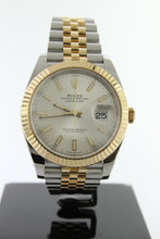Load image into Gallery viewer, Rolex Datejust 41 18K Yellow Gold & Steel Jubilee Silver Dial 126333 - Arnik Jewellers