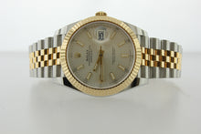 Load image into Gallery viewer, Rolex Datejust 41 18K Yellow Gold & Steel Jubilee Silver Dial 126333 - Arnik Jewellers