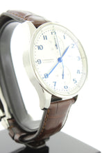 Load image into Gallery viewer, IWC Portuguese Automatic Chronograph Stainless Steel 41mm Silver Dial IW3714 - Arnik Jewellers