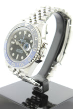 Load image into Gallery viewer, Rolex GMT Master II Black & Blue Batgirl Ceramic Bezel Stainless Steel Jubilee 126710BLNR - Arnik Jewellers