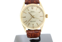 Load image into Gallery viewer, Rolex 14K Yellow Gold Oyster Perpetual 34mm Automatic Champagne Dial 1005 - Arnik Jewellers