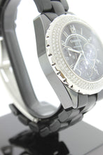 Load image into Gallery viewer, Chanel J-12 41mm Chronograph Automatic Black Ceramic Diamond Bezel H1009 - Arnik Jewellers