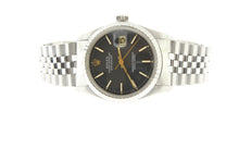Load image into Gallery viewer, Rolex Datejust 36mm Stainless Steel Jubilee Black Dial 1603 - Arnik Jewellers