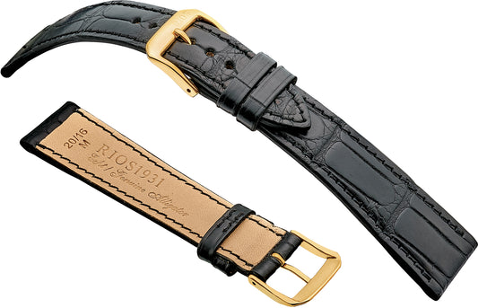 RIOS1931 Senator Genuine Alligator Leather - Matt Finish R272