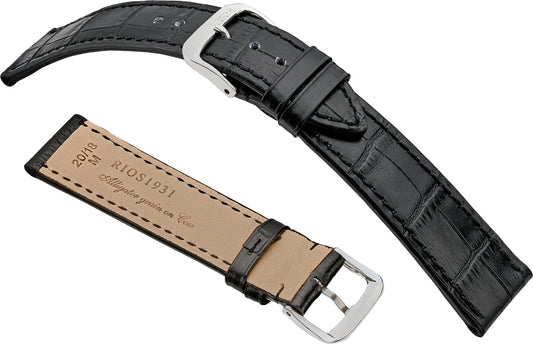 RIOS1931 Orlando Alligator Grain On Genuine Cow Leather R52