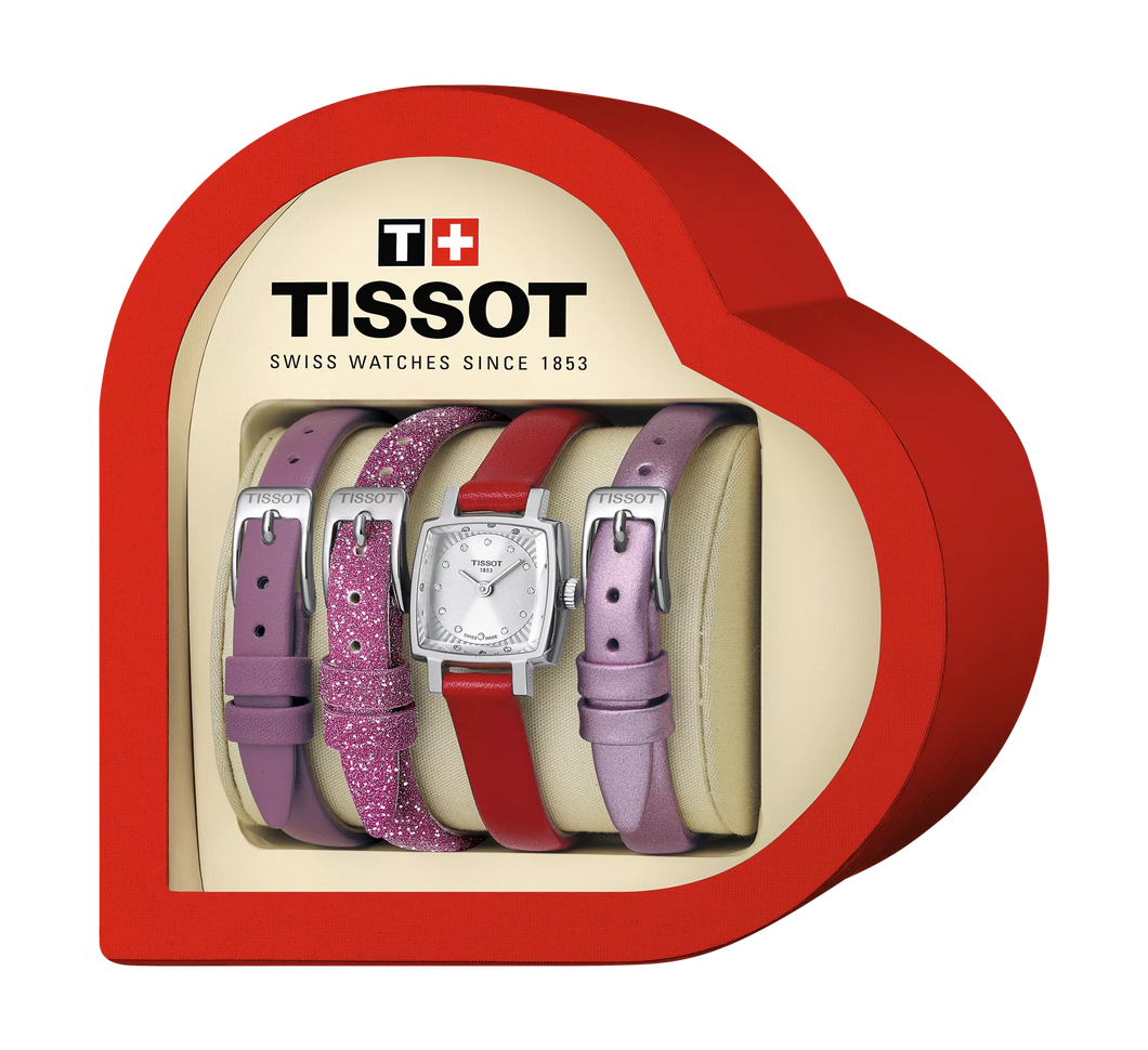 Tissot Lovely Square Valentines T058.109.16.036.00 - Arnik Jewellers