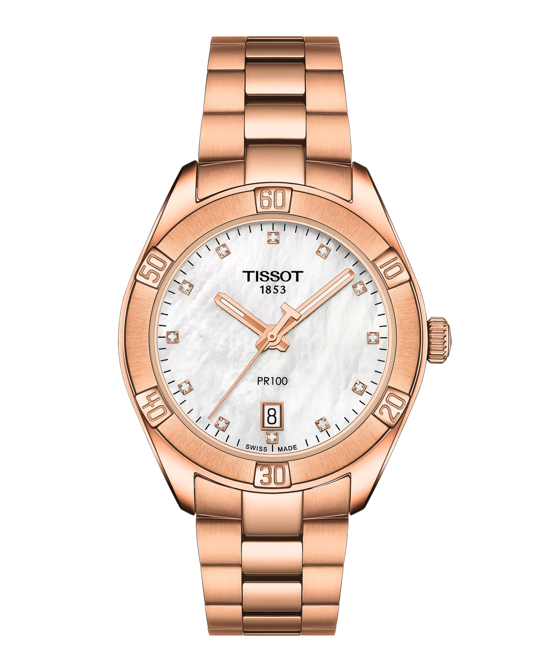 Tissot PR 100 Sport Chic Diamond T101.910.33.116.00 - Arnik Jewellers