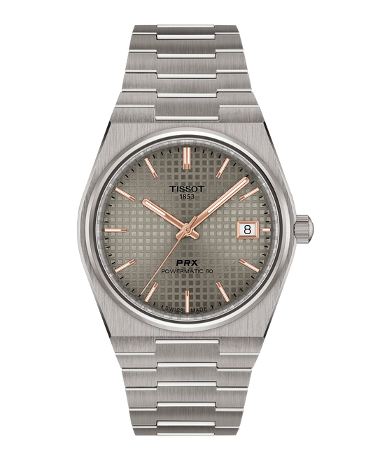 Tissot PRX Titanium 38mm Powermatic 80 T137.807.44.061.00 - Arnik Jewellers