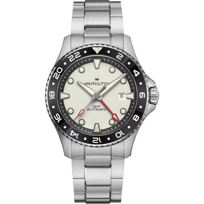 Hamilton Khaki Navy Scuba Automatic GMT 43mm H82555150 - Arnik Jewellers