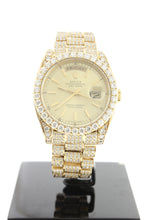 Load image into Gallery viewer, Rolex Day Date President Solid 18K Yellow Gold Diamond 18038 - Arnik Jewellers
