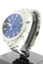 Load image into Gallery viewer, IWC Pilot Automatic Chronograph 43mm IW377710 Stainless Steel Black Dial - Arnik Jewellers
