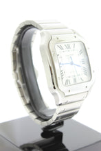 Load image into Gallery viewer, Carter Santos Large Automatic Swiss Silver Dial 39.8 x 47.5mm 4072 Stainless Steel - Arnik Jewellers
