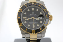 Load image into Gallery viewer, Rolex Submariner 18K Yellow Gold &amp; Stainless Steel Black Dial 116613LN Ceramic Bezel - Arnik Jewellers
