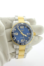 Load image into Gallery viewer, Longines HydroConquest Automatic Blue Dial Stainless Steel &amp; Yellow Gold PVD 41mm L3.781.3 - Arnik Jewellers
