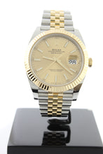 Load image into Gallery viewer, Rolex Datejust 41 18K Yellow Gold &amp; Steel Jubilee Champagne Dial 126333 - Arnik Jewellers
