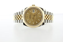 Load image into Gallery viewer, Rolex Datejust 41 18K Yellow Gold &amp; Steel Jubilee Champagne Dial 126333 - Arnik Jewellers
