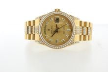 Load image into Gallery viewer, Rolex President Day Date Solid 18K Yellow Gold 118348 Jubilee Diamond Dial, Bezel &amp; Lugs - Arnik Jewellers
