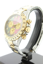 Load image into Gallery viewer, Rolex Cosmograph Daytona 116503 18K Yellow Gold &amp; Stainless Steel 40mm Oyster Tahitian Mother of Pearl Diamond Dial - Arnik Jewellers
