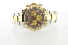 Load image into Gallery viewer, Rolex Cosmograph Daytona 116503 18K Yellow Gold &amp; Stainless Steel 40mm Oyster Tahitian Mother of Pearl Diamond Dial - Arnik Jewellers
