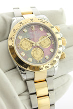 Load image into Gallery viewer, Rolex Cosmograph Daytona 116503 18K Yellow Gold &amp; Stainless Steel 40mm Oyster Tahitian Mother of Pearl Diamond Dial - Arnik Jewellers
