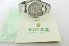 Load image into Gallery viewer, Rolex Oysterdate Precision Stainless Steel 34mm Silver Dial 6694 - Arnik Jewellers
