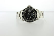 Load image into Gallery viewer, Rolex Submariner Date Stainless Steel Oyster 16610 40mm Black Dial - Arnik Jewellers
