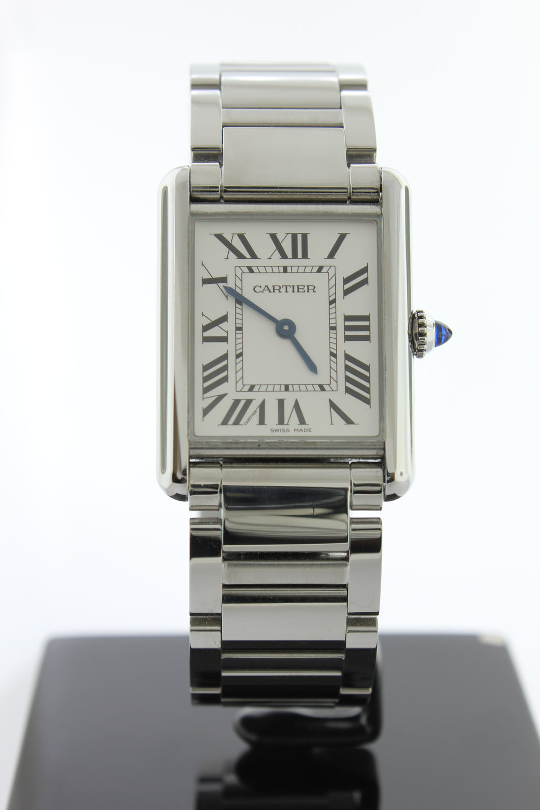 Cartier Tank Must De Cartier Large Stainless Steel 33.7 x 25.5mm 4323 - Arnik Jewellers