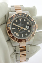 Load image into Gallery viewer, Rolex GMT Master II Root Beer 18K Rose Gold &amp; Stainless Steel 126711CHNR Ceramic 40mm BRAND NEW - Arnik Jewellers
