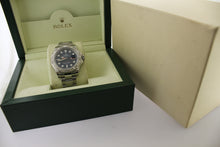 Load image into Gallery viewer, Rolex Yachtmaster Blue Dial Platinum Bezel 116622 Stainless Steel 40mm Oyster - Arnik Jewellers
