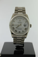 Load image into Gallery viewer, Rolex President Day Date Solid 18K White Gold 118239 White Dial - Arnik Jewellers
