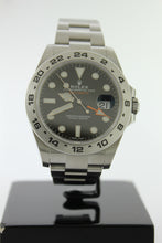 Load image into Gallery viewer, Rolex Explorer II GMT Stainless Steel Oyster Black Dial 216570 42mm - Arnik Jewellers

