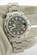 Load image into Gallery viewer, Rolex Explorer II GMT Stainless Steel Oyster Black Dial 216570 42mm - Arnik Jewellers
