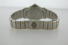 Load image into Gallery viewer, Cartier Santos Octagon 18K Yellow Gold &amp; Stainless Steel 30mm Ivory Roman Dial 187902 - Arnik Jewellers
