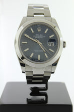 Load image into Gallery viewer, Rolex Datejust 41 Stainless Steel Blue Dial Oyster 126300 - Arnik Jewellers
