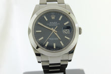 Load image into Gallery viewer, Rolex Datejust 41 Stainless Steel Blue Dial Oyster 126300 - Arnik Jewellers
