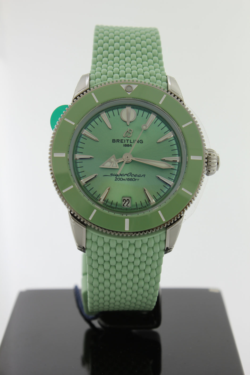 Breitling Superocean Heritage 36mm Automatic Green A10390 - Arnik Jewellers