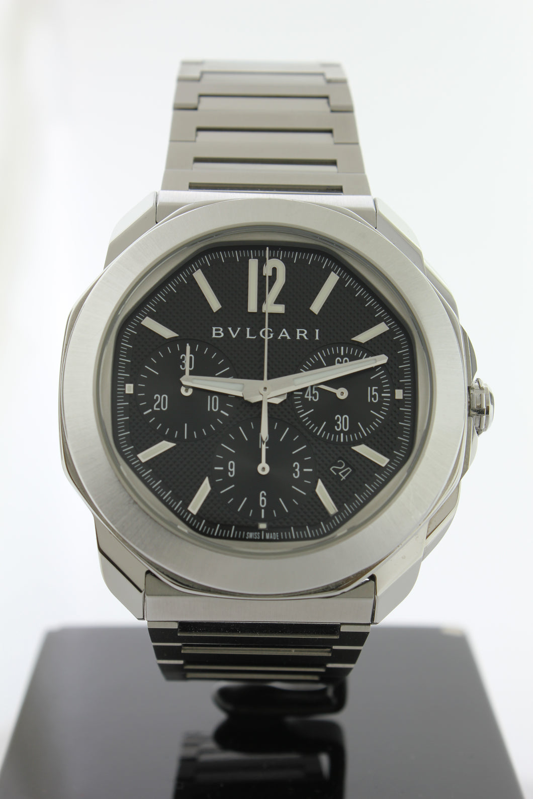 Bvlgari Octo Automatic Chronograph Stainless Steel 42mm OC42SCH - Arnik Jewellers
