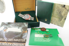 Load image into Gallery viewer, Rolex GMT Master II Coke Fat Lady Black Stainless Steel Jubilee 16760 - Arnik Jewellers
