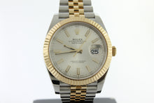Load image into Gallery viewer, Rolex Datejust 41 18K Yellow Gold &amp; Steel Jubilee Silver Dial 126333 - Arnik Jewellers
