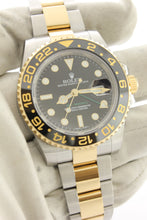 Load image into Gallery viewer, Rolex GMT Master II 18K Yellow Gold &amp; Stainless Steel 116713LN Ceramic Bezel - Arnik Jewellers
