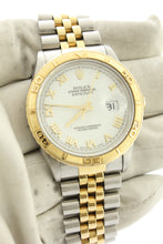 Load image into Gallery viewer, Rolex Datejust Thunderbird Turn-o-Graph 18K Yellow Gold &amp; Steel 36mm White Roman Dial 16263 - Arnik Jewellers
